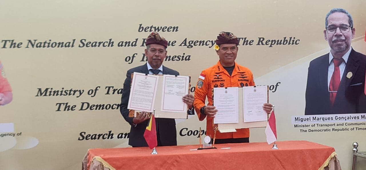 MoU SAR Basarnas RI dan Timor Leste